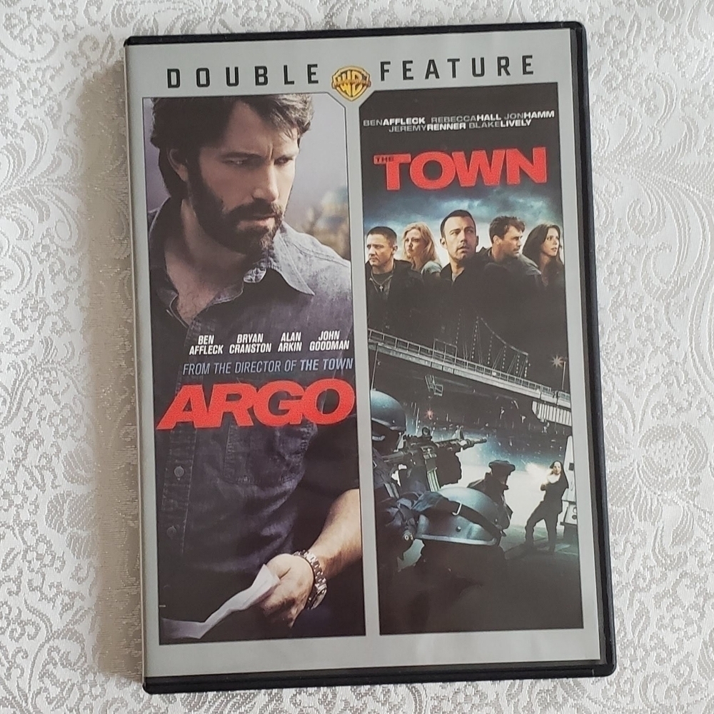 Argo / The Town double feature DVD set Ben Affleck 2 disc set‎ drama crime